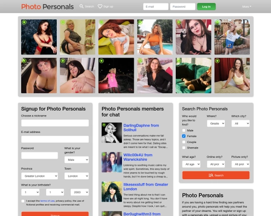 PhotoPersonals Logo