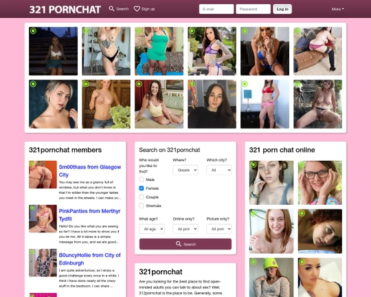 Porn chat 321